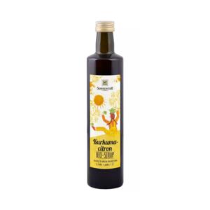 Sonnentor Kurkuma-citron sirup bio 0,5 l