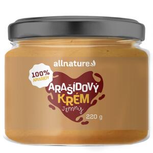 Allnature Arašídový krém s mléčnou čokoládou  220 g