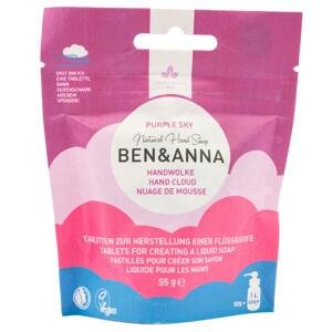 Ben & Anna Penové mydlo v tabletách PURPLE SKY 55 g