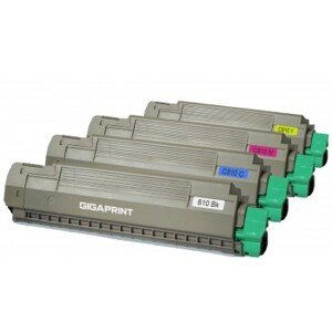 Gigaprint Multipack OKI 44059108 Bk +CMY - kompatibilní