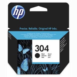 Originální náplň HP 304 Bk N9K06AE