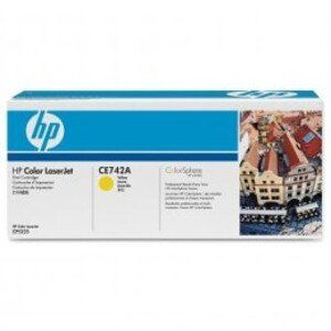 Originální toner HP  CE742A