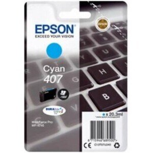 Originální náplň Epson 407 C - C13T07U240