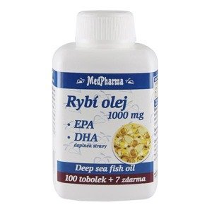 MedPharma Rybí olej 1000 mg 107 tobolek