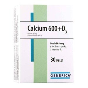 Generica Calcium 600 + D3 30 tablet