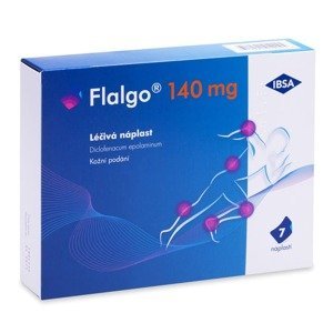 Flalgo 140mg léčivá náplast 7ks
