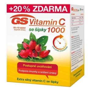 GS Vitamin C 1000 + šípky 50+10 tablet
