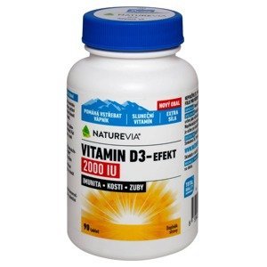 Swiss NatureVia Vitamin D3 Efekt 2000 IU 90 tablet