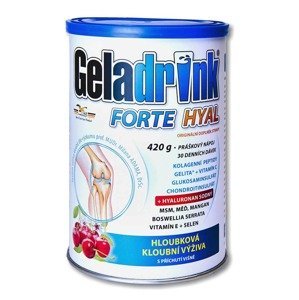 Geladrink Forte Hyal práškový nápoj višeň 420g