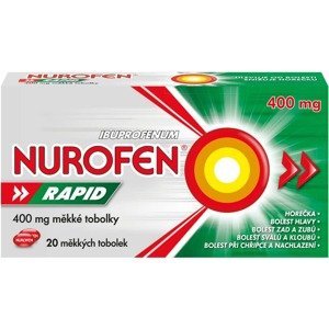 Nurofen Rapid 400 mg Capsules x 20 tobolek