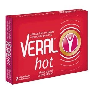Veral Hot hřejivá náplast 2 ks