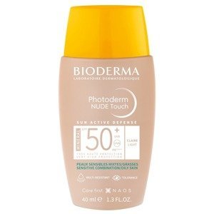 Bioderma Photoderm Nude Touch Mineral světlý SPF 50+ Fluid 40 ml