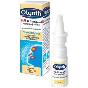 Olynth Nosní sprej HA 0.5mg/ml roztok 10ml