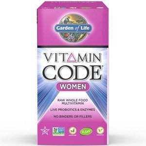 Garden of Life RAW Vitamin Code Women - Multivitamín pro ženy 120 kapslí