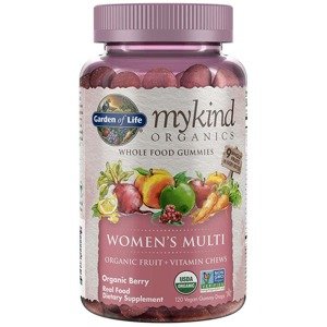 Garden of Life Mykind Organics Multivitamín Gummies Pro Ženy - z organického ovoce - 120 vegan bonbonů