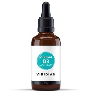 Viridian Viridikid Vitamin D Drops 400 IU pro děti 30 ml