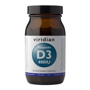 Viridian Vitamin D3 2000 IU 60 kapslí