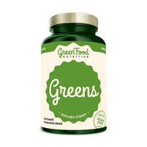 GreenFood Nutrition Greens 120 kapslí