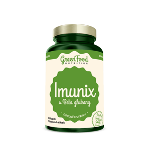 GreenFood Nutrition Imunix s Beta glukany 90 kapslí