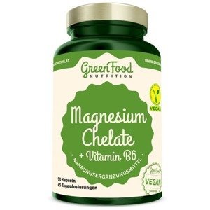GreenFood Nutrition Magnesium Chelát 90 kapslí