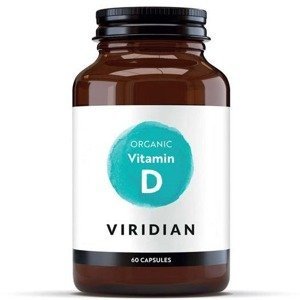 Viridian Organic Vitamin D 60 kapslí (BIO)