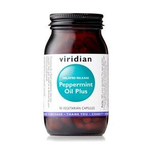 Viridian Peppermint Oil Plus - Olej z mátových listů 570 mg 90 kapslí