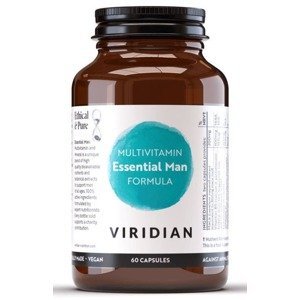 Viridian Essential Man Formula - Vitamínový a minerálový komplex pro muže 60 kapslí