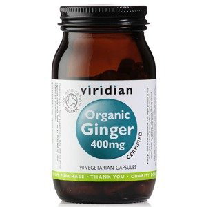 Viridian Ginger - BIO Zázvor 400mg 90 kapslí