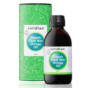 Viridian Clear Skin Omega Oil Organic - Omega olej pro čistou pleť BIO 200ml