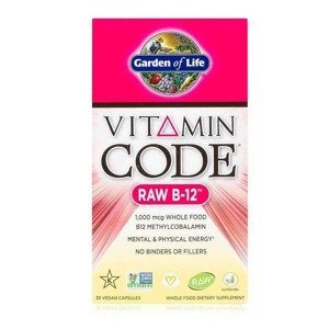 Garden of Life Vitamín B12 - RAW 30 kapslí