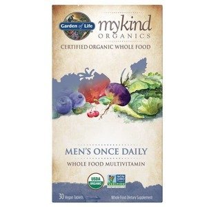Garden of Life Mykind Organics Men’s Once Daily Multi - pro muže - 30 tablet