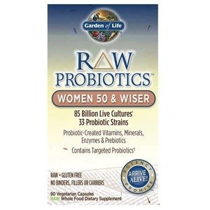 Garden of Life RAW Probiotika pro ženy po 50+ - 85miliard CFU 90 kapslí