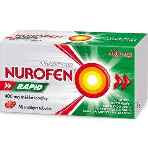 Nurofen Rapid 400 mg Capsules x 30 tobolek