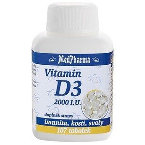 MedPharma Vitamin D3 2000 IU 107 tobolek