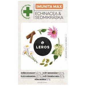 Leros Imunita Max, Echinacea & Sedmikráska 20 sáčků