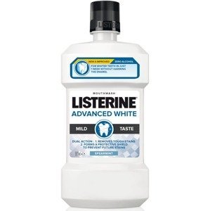 Listerine Advance White Mild Taste ústní voda 500 ml