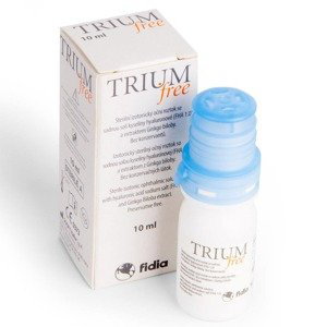 Trium free oční kapky 10 ml