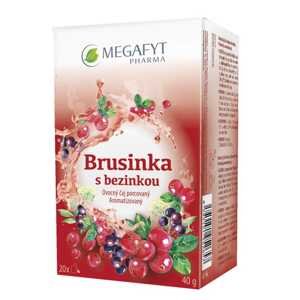 Megafyt Čaj Brusinka s bezinkou 20 sáčků