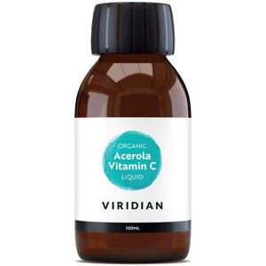 Viridian Acerola Liquid C Organic - BIO Vitamín C tekutý 100 ml