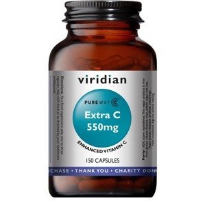 Viridian Extra C 550mg 150 kapslí