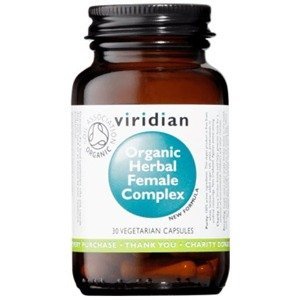 Viridian Herbal Female Complex Organic - BIO rostlinný komplex pro ženy 30 kapslí