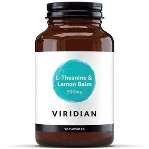 Viridian L-Theanine and Lemon Balm - L-Theanin s meduňkou 90 kapslí