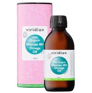 Viridian Woman 40+ Omega Oil Organic - BIO olej pro ženy 40+ 200 ml