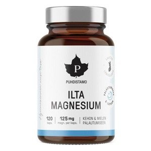 Puhdistamo Night Magnesium – Hořčík 120 kapslí