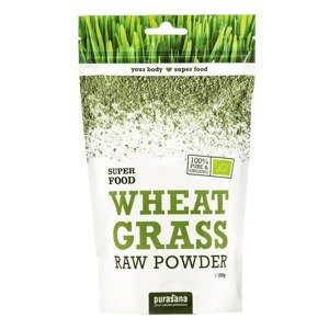 Purasana Wheat Grass Powder - Zelená pšenice BIO 200 g