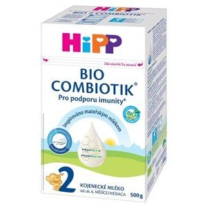HiPP 2 BIO Combiotik Pokračovací mléčná kojenecká výživa 500 g