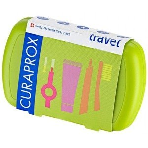 Curaprox Travel set zelený Cestovní sada pro ústní hygienu 1 ks