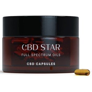 CBD Star CBD kapsle - 10% CBD 1000 mg 30 kapslí
