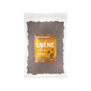 Allnature Lněné semínko hnědé 500 g