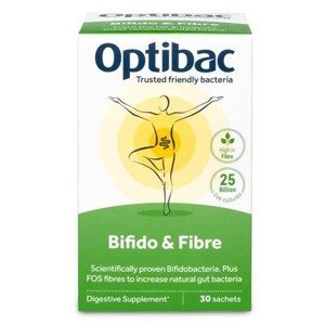 Optibac Bifido and Fibre Probiotika při zácpě 30x6 g sáčků